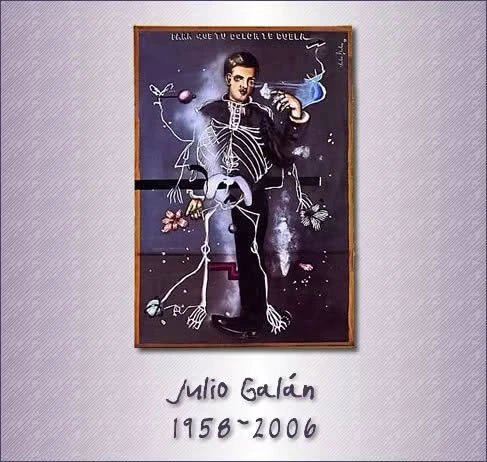 Retrato de Julio Galán
