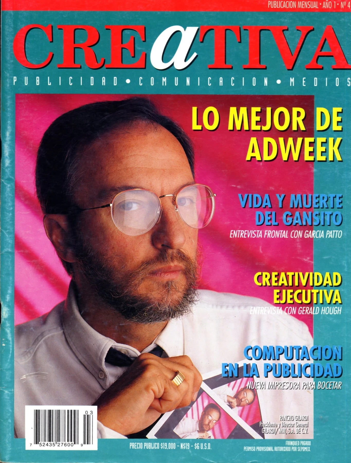 Retrato de Francisco Gilardi